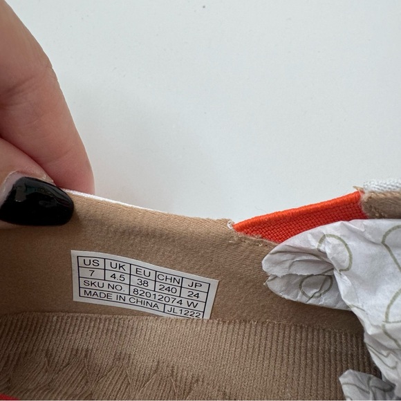 UIN Size 7 Slip On Shoes Canvas Ganesha Elephant - Picture 12 of 16